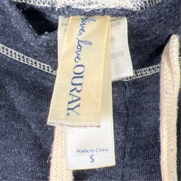 Ouray Sportswear Reck Rock Dark Blue Lounger Pant Size S - Picture 2 of 8